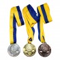 Медаль наградная 43510 Д5см 2 место Серебро